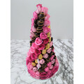 65cm Elegant Black Pink Strawberry Tower (XXL)